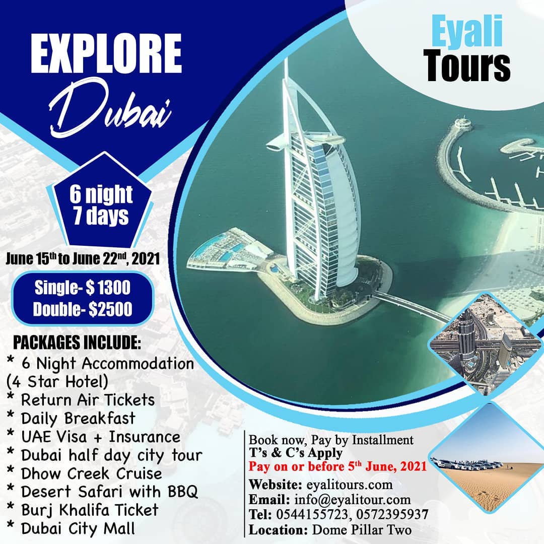 3 days tour package in dubai